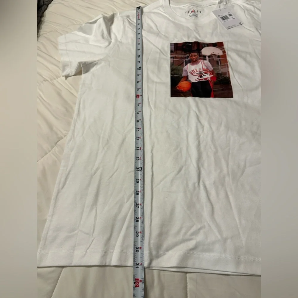 Jordan Photo Tee - White with Photo Graphic - NWT - Size XXL